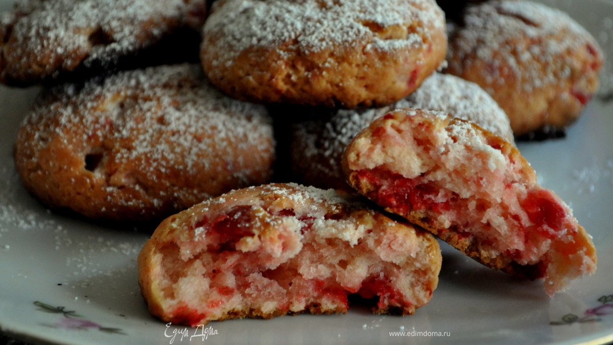 Вишневые сконы