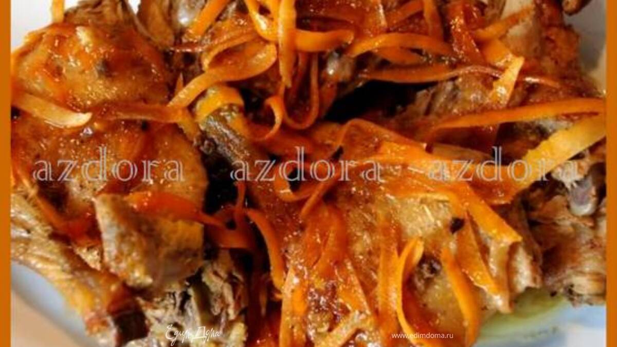 Фазан с апельсинами и грушами