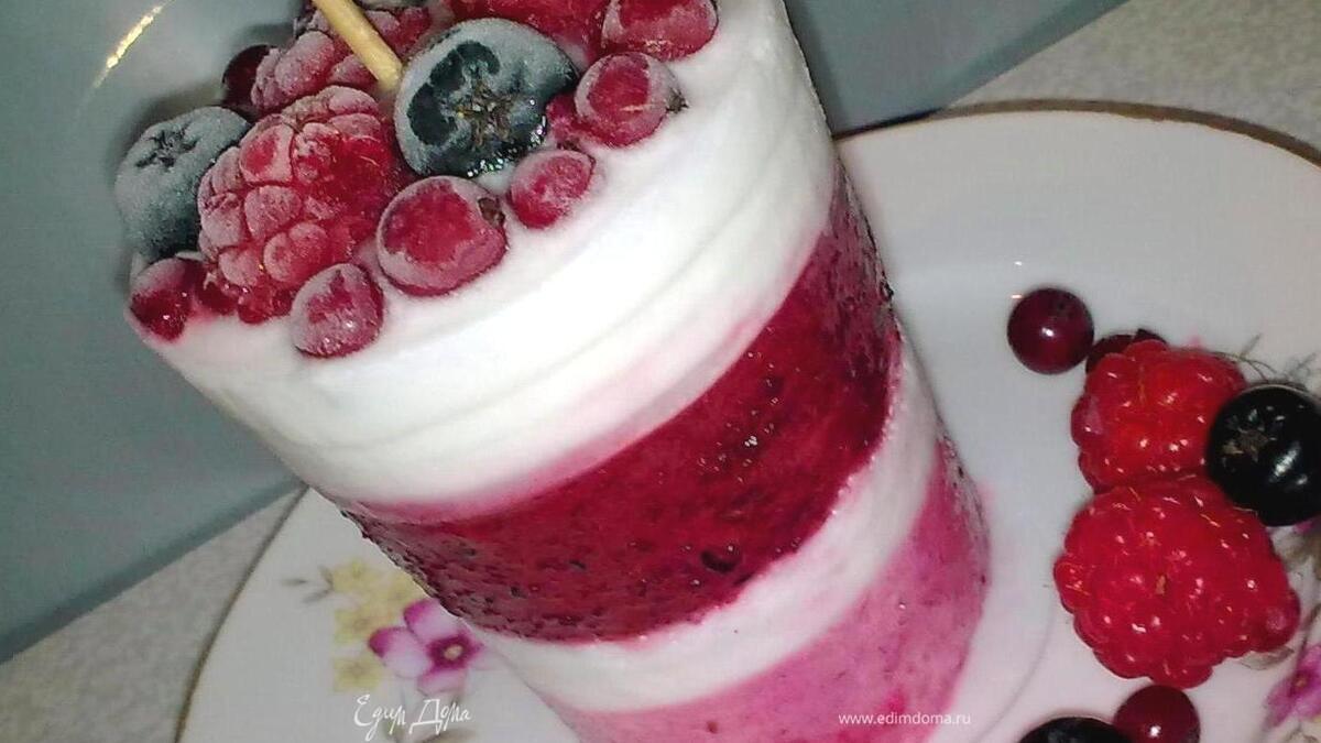 Ягодное мороженое