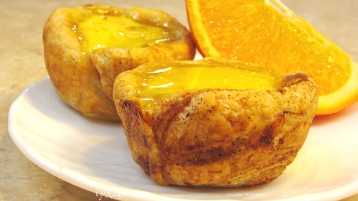 Бесподобные слоеные корзиночки с кремом и карамелью от Джейми Оливера