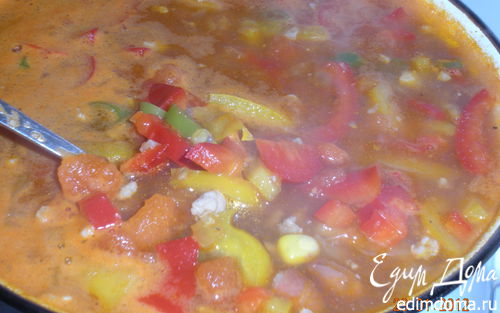 Рецепт Острый мексиканский суп