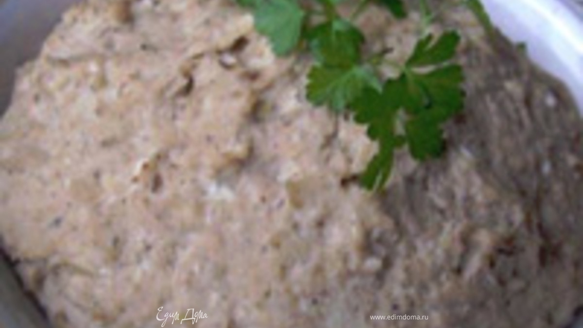 Паштет из фасоли в пост