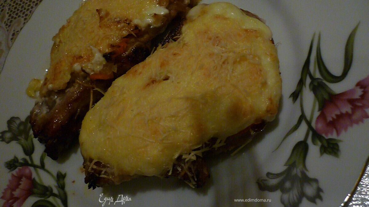 Отбивные с овощами