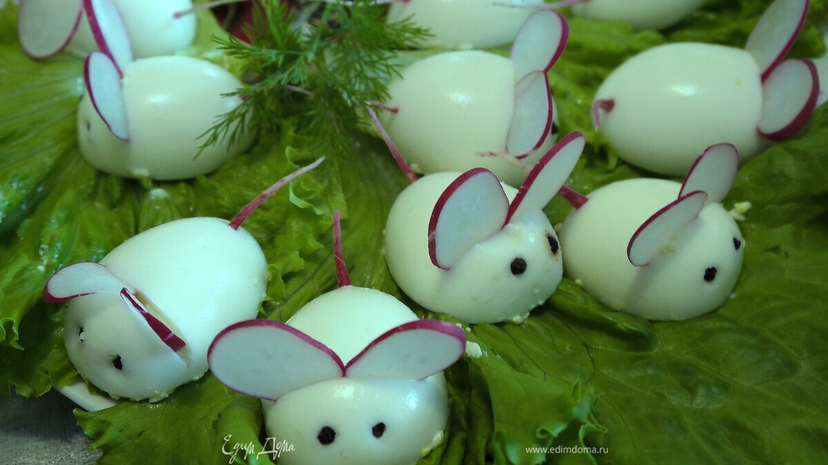 Салат "Мышки"