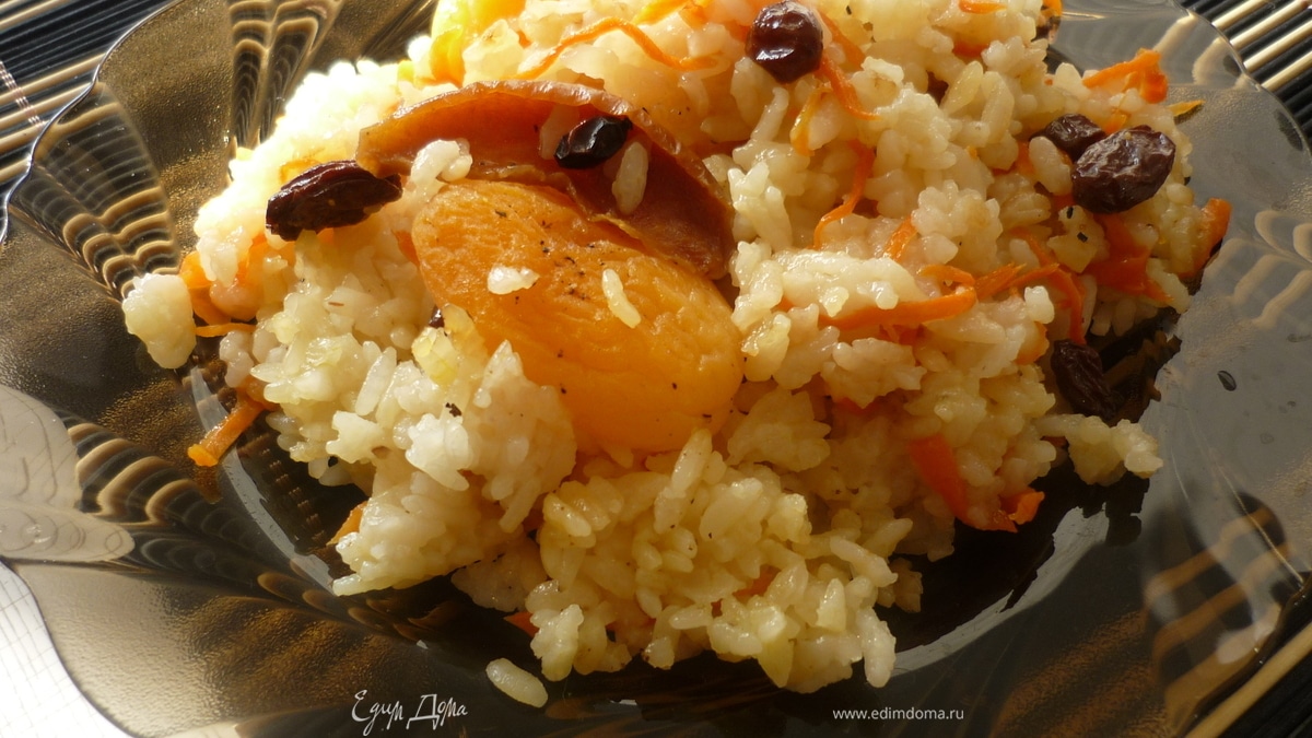 Фруктовый плов (постный)