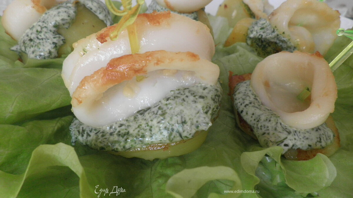 Кальмар на шпажке