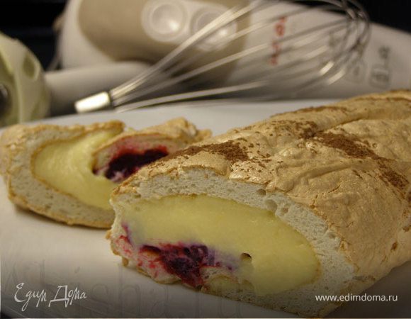 Клюквенное полено Клюквенное полено