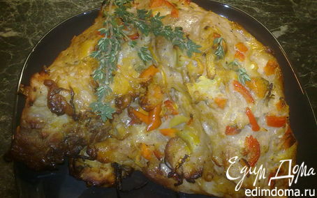 Рецепт Мясо с морковью и жгучим перцем