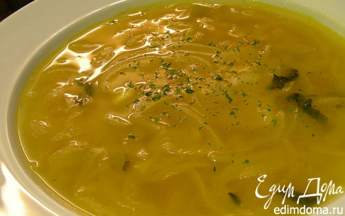 Рецепт Пряный луковый суп по-персидски