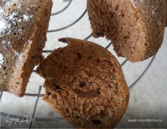 Кекс шоколадный с орехами Кекс шоколадный с орехами