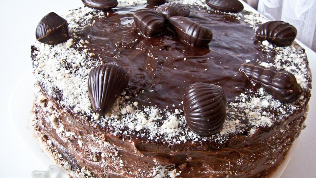 Торт "Морское дно"