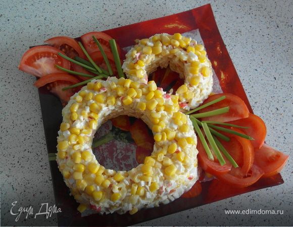 Салат "8 марта"