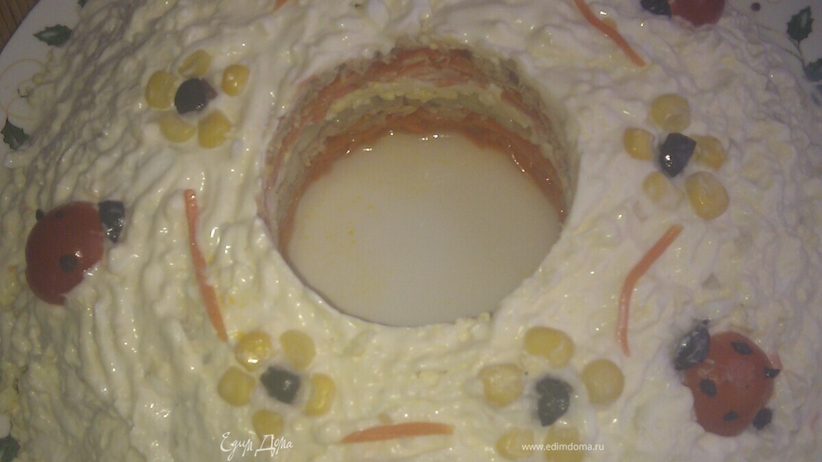 Салат с корейской морковкой