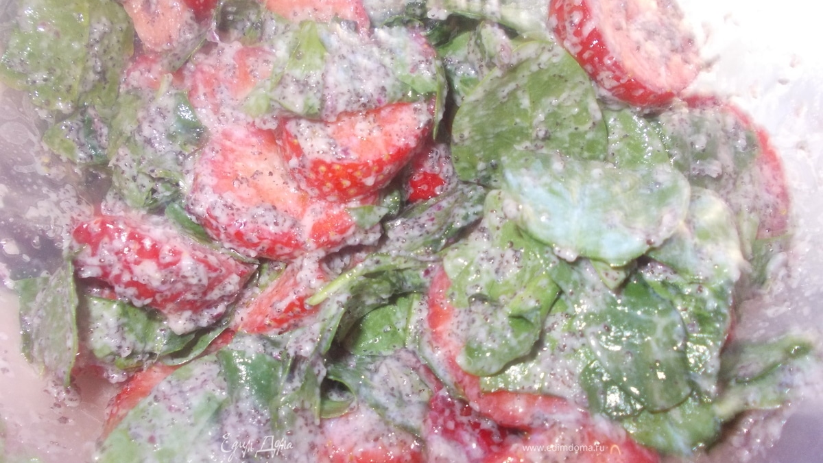 Салат "По маковой росинке"