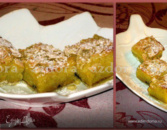 Пирожные со сливой и миндалём Пирожные со сливой и миндалём