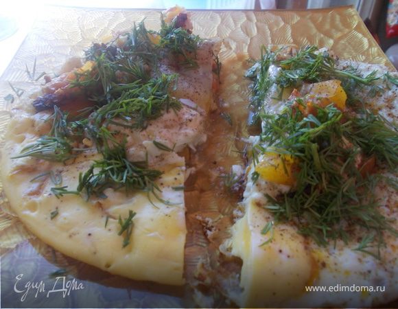 Яичница по-болгарски на завтрак Яичница по-болгарски на завтрак