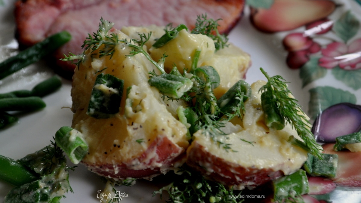 Картофельный салат с горчицей