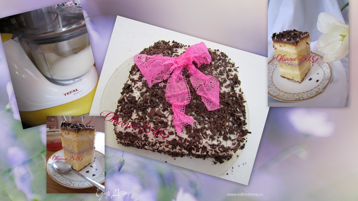 Торт "сливочно-заварной"