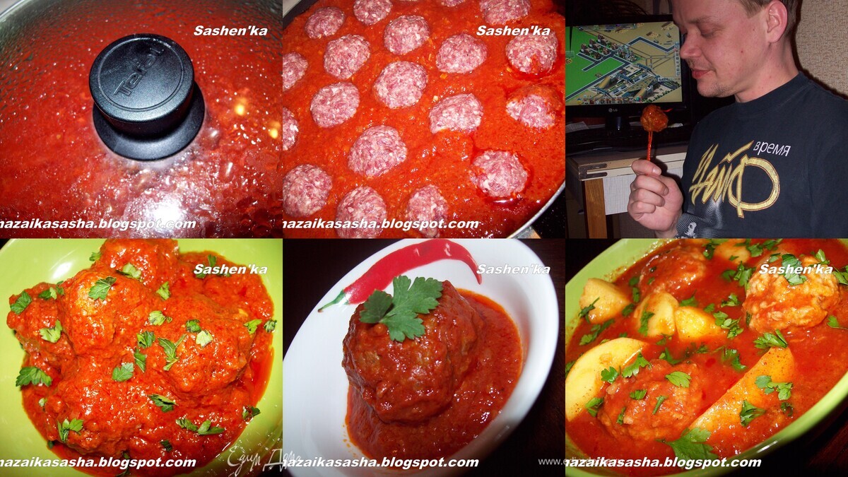 Суп "Альбондигас" 3 варианта подачи