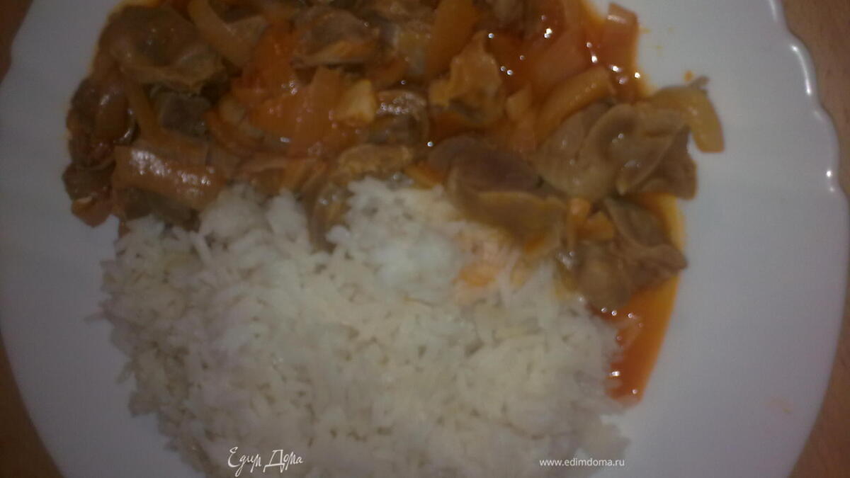 Куриные желудки по-средиземноморски