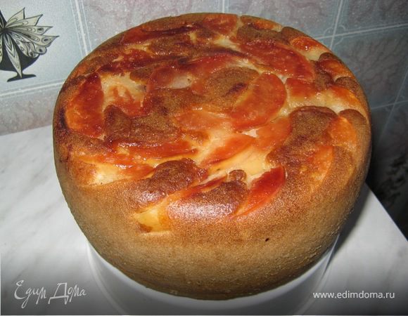 Пирог с имбирем, корицей и яблоками Пирог с имбирем, корицей и яблоками