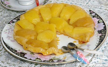 Рецепт «Яблочный тарт татен» от Юлии Высоцкой