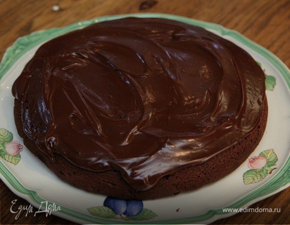 Шоколадный пирог на сметане Шоколадный пирог на сметане