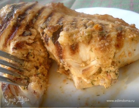 Кармашки-гриль с фетой и томатами Кармашки-гриль с фетой и томатами