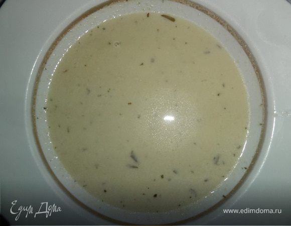 Кремовый грибной суп с эстрагоном