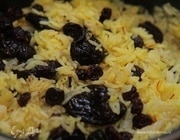 Рис с шафраном и сухофруктами