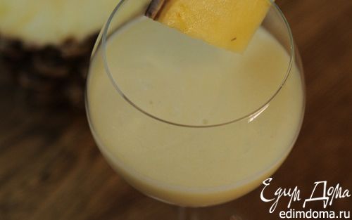Рецепт Молочный коктейль с ананасом