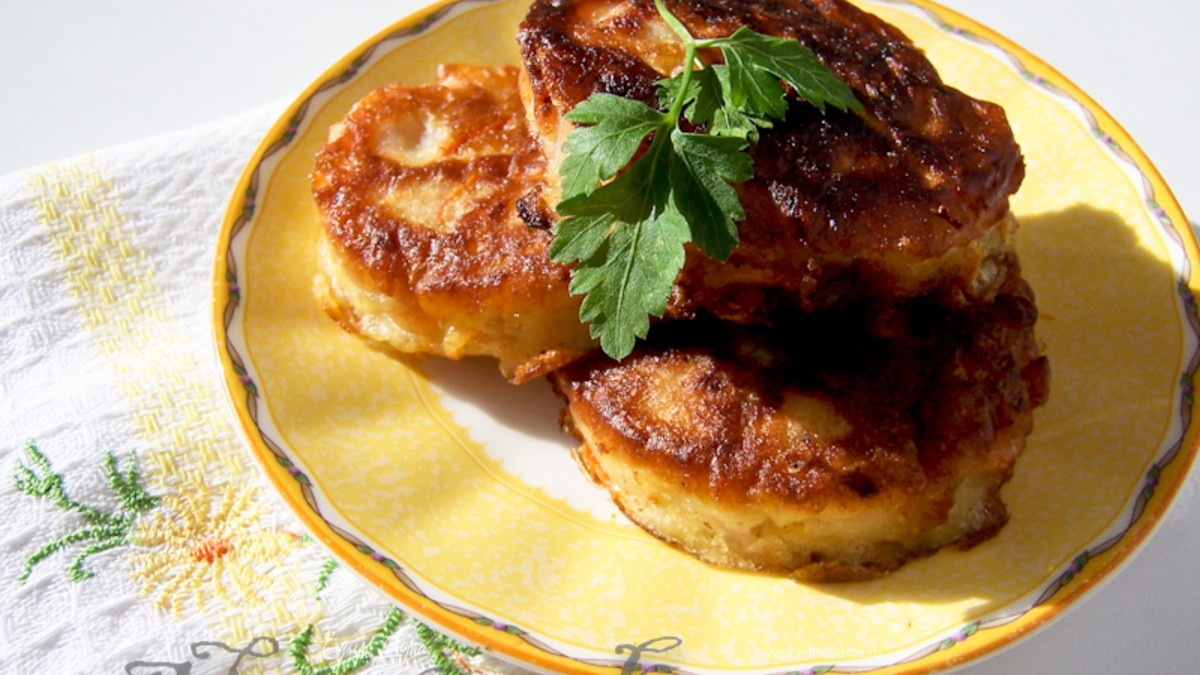 Куриные оладьи