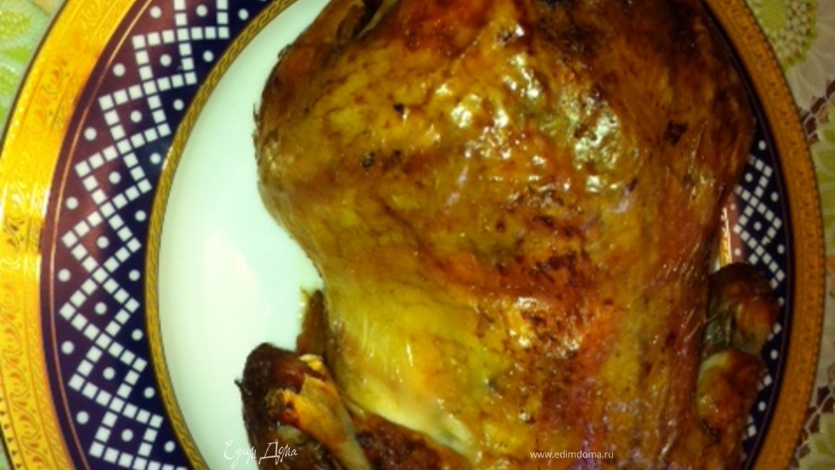 Курица в соевом соусе за 10 минут (не считая запекания)