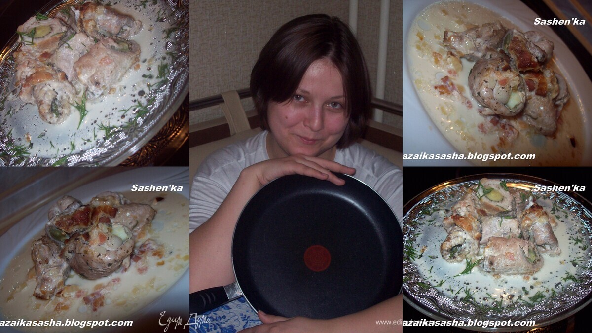 Свиные рулетики по-итальянски