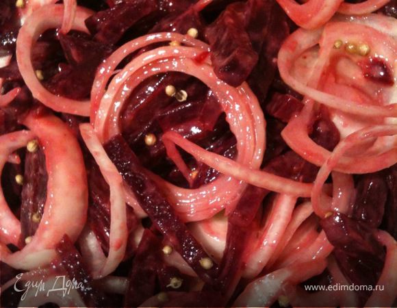 Пряная свекла с кориандром Пряная свекла с кориандром