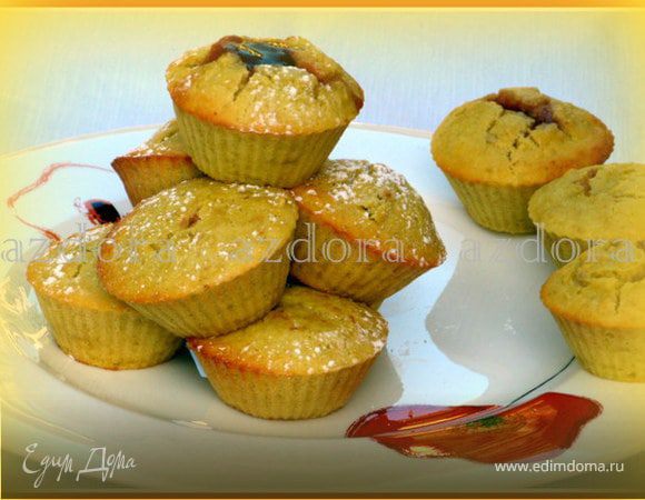 Яблочные маффины из рисовой муки Яблочные маффины из рисовой муки