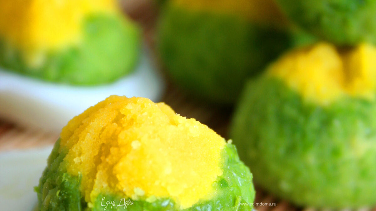 Японские пирожные «Тякин сибори»