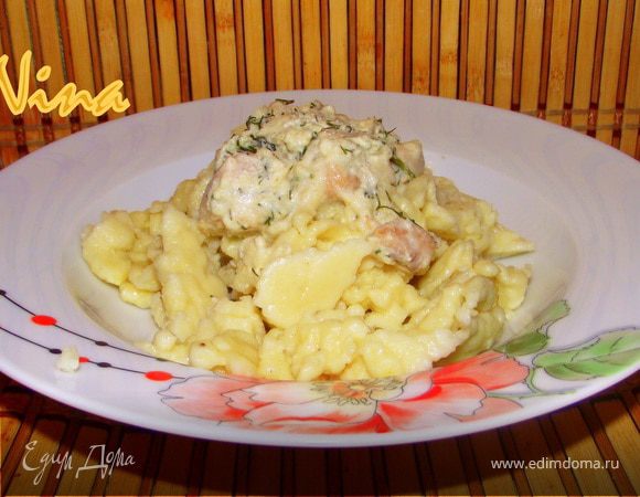 Немецкие клецки с пряными травами Немецкие клецки с пряными травами