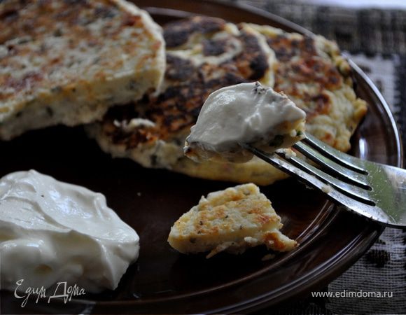Сырники с творогом и фетой Сырники с творогом и фетой