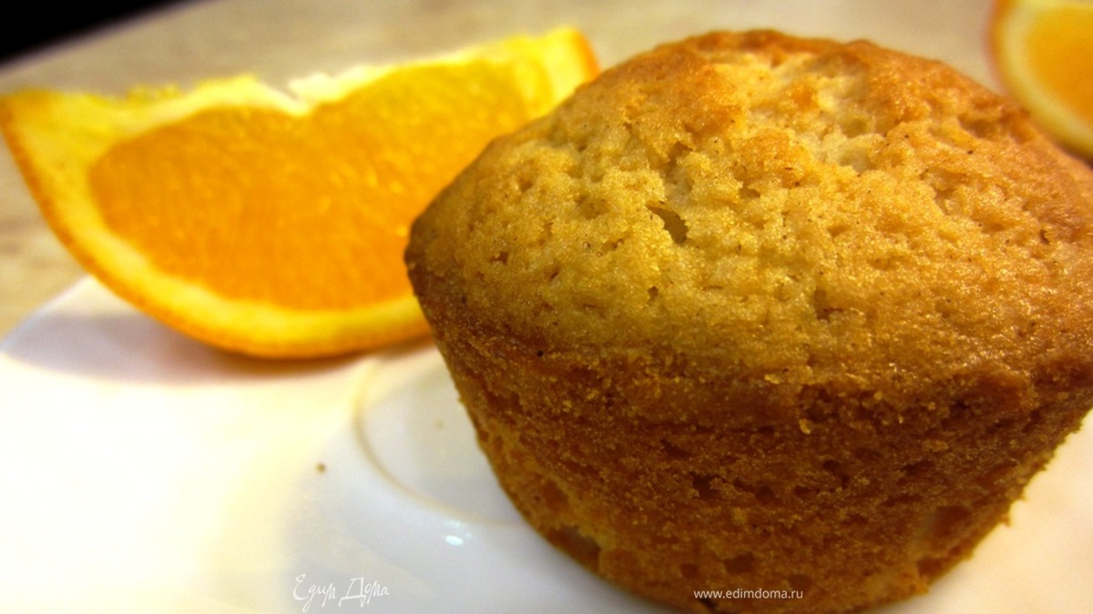 Маффины с апельсинами