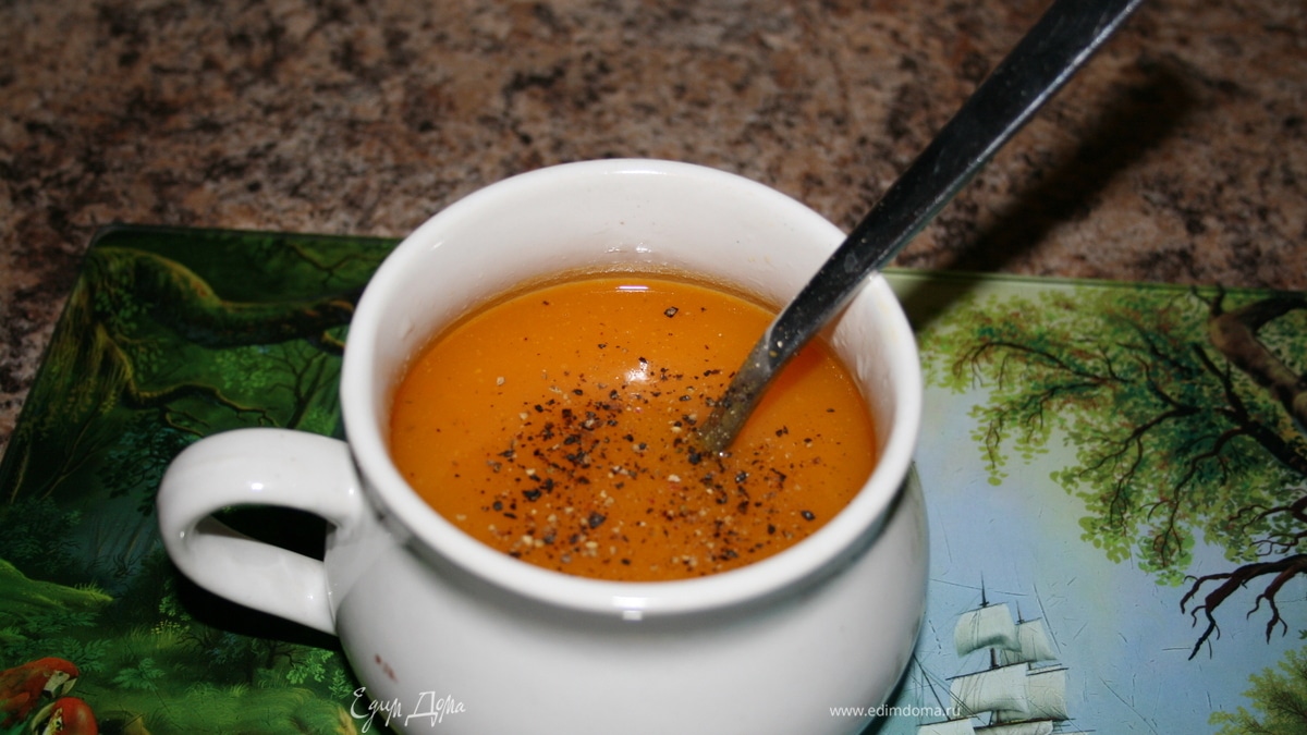 Тыквенно-имбирный суп-пюре