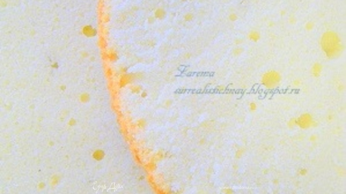 Бисквит на кипятке "белый"