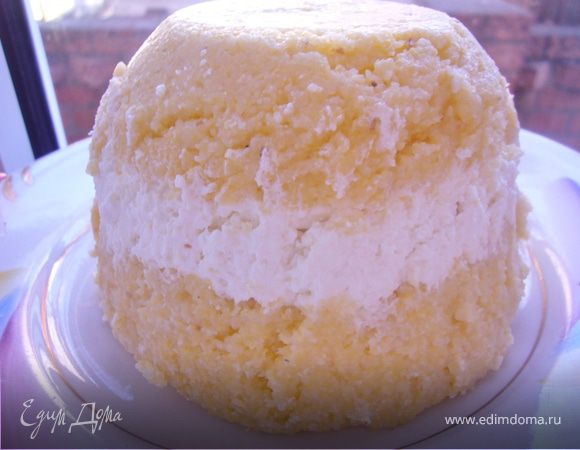 Кукурузная палента с творогом