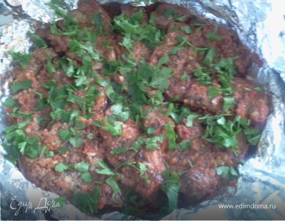 Запечённый свиной ошеек Запечённый свиной ошеек