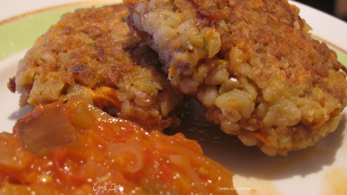 Котлетки из гречки