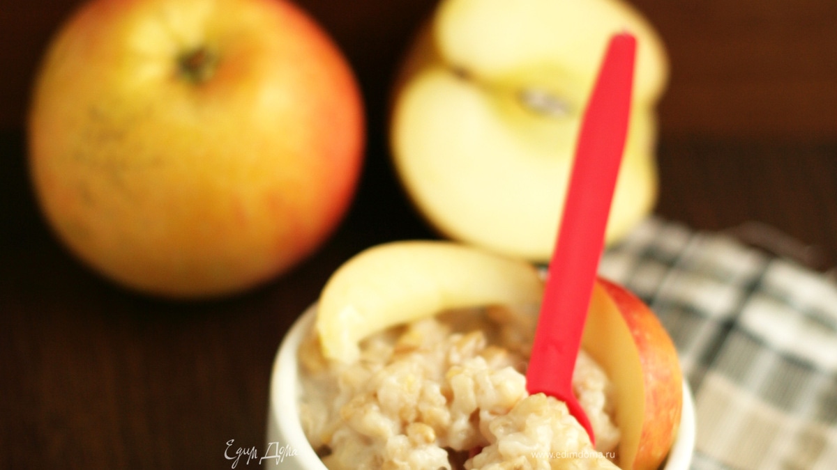 Томленая овсяная каша в мультиварке