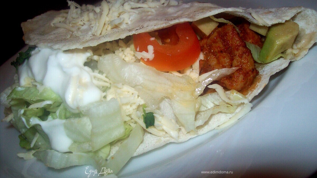 Тако с пикантной свининой