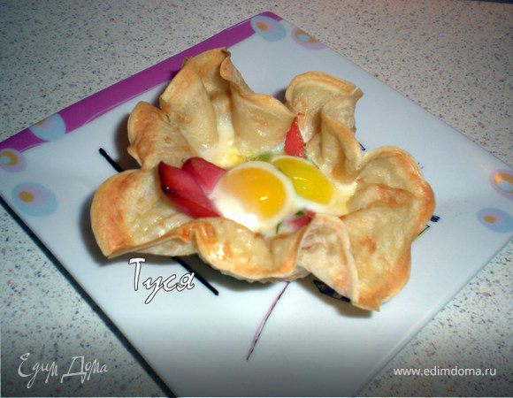 Блинчики запечённые Блинчики запечённые