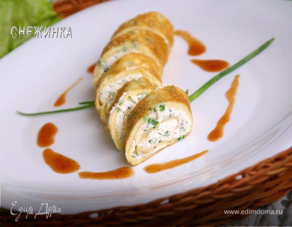 «Канапе из омлета с творогом» от Юлии Высоцкой «Канапе из омлета с творогом» от Юлии Высоцкой