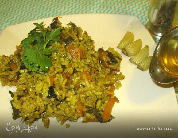 Грибной плов Грибной плов